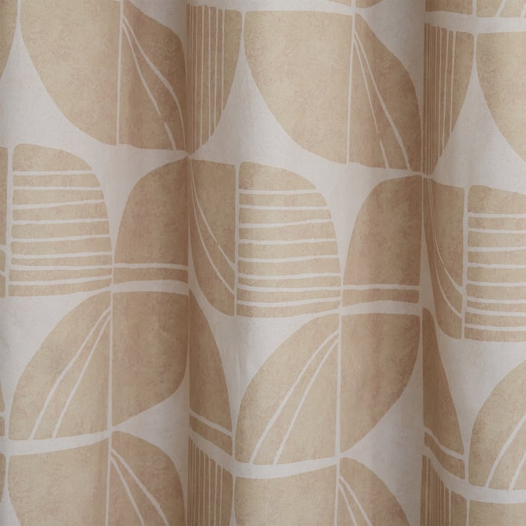 Brixton Abolina Set of 2 Printed Blackout Door Curtains - 7ft