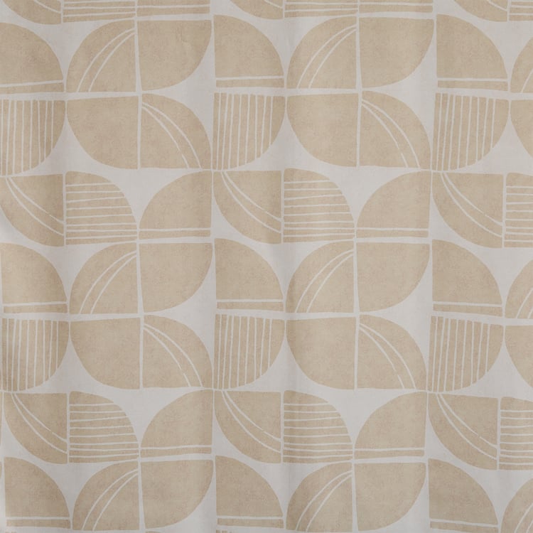 Brixton Abolina Set of 2 Printed Blackout Door Curtains - 7ft
