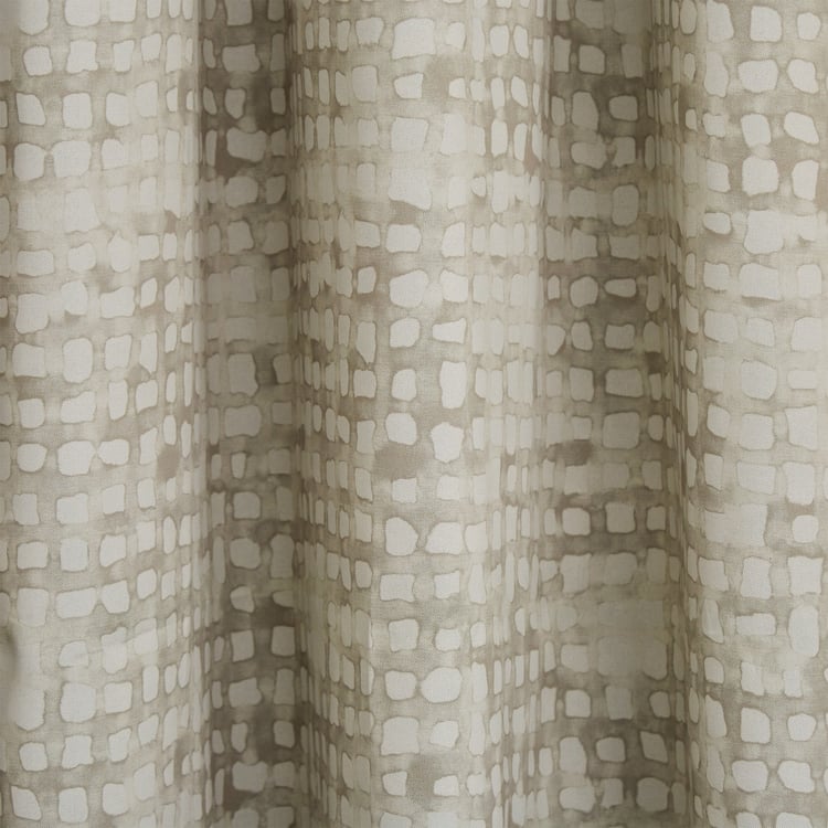 Brixton Lynette Set of 2 Printed Blackout Window Curtains - 5ft
