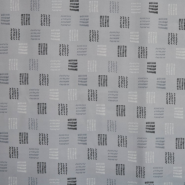 Brixton Marta Set of 2 Printed Blackout Window Curtains - 5ft