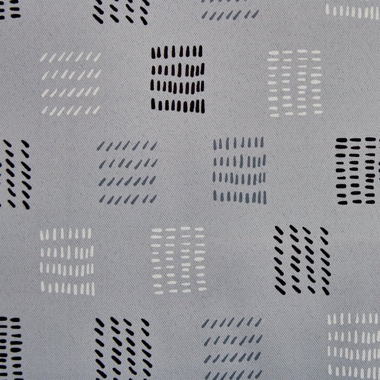 Brixton Marta Set of 2 Printed Blackout Window Curtains - 5ft