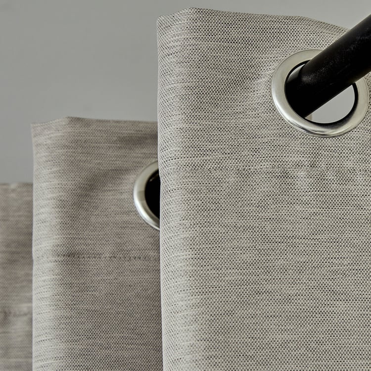 Aldeco Set of 2 Blackout Window Curtains - 5ft
