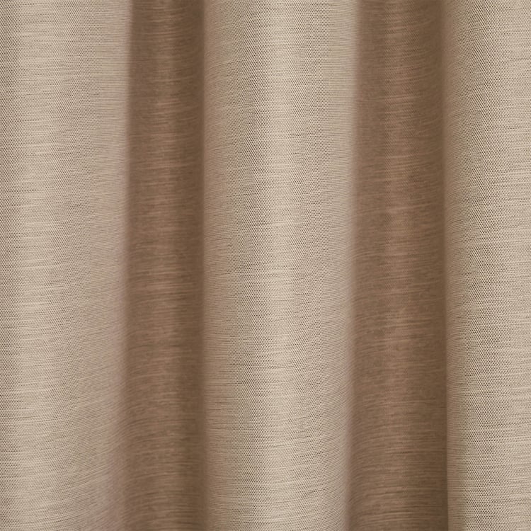 Aldeco Set of 2 Blackout Door Curtains - 7ft