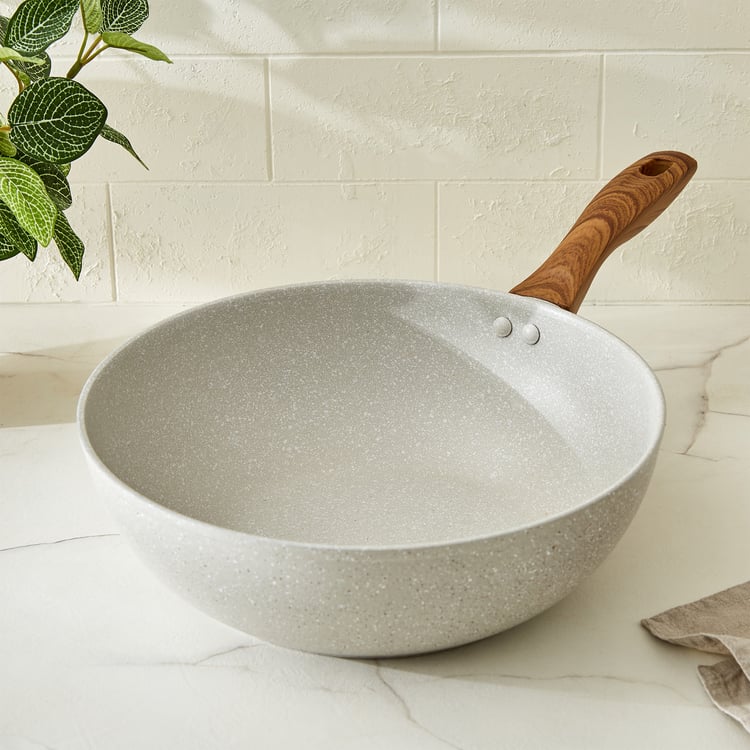 Allure Lian Aluminium Non Stick Wok - 4.3L