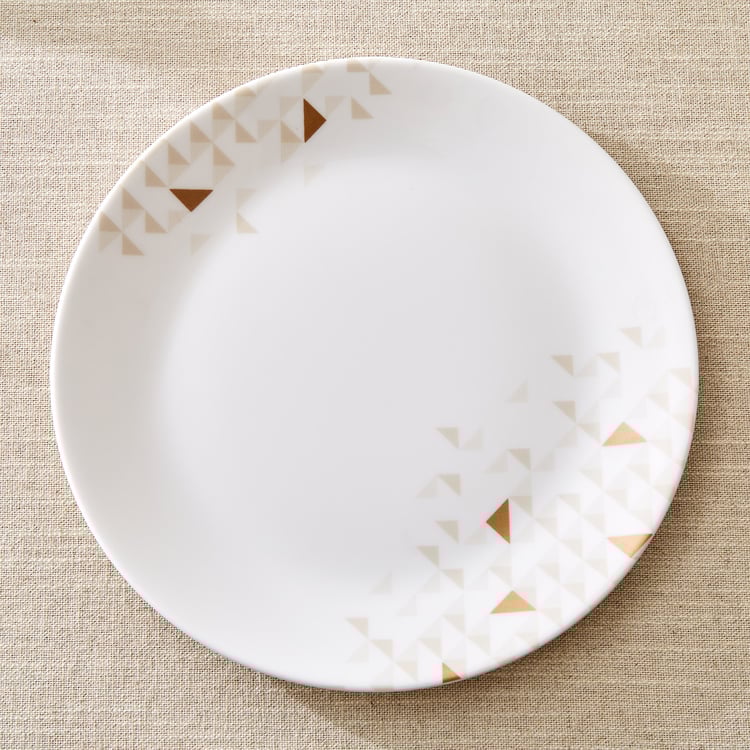 Meadows Opulence Melamine Printed Dinner Plate - 27cm