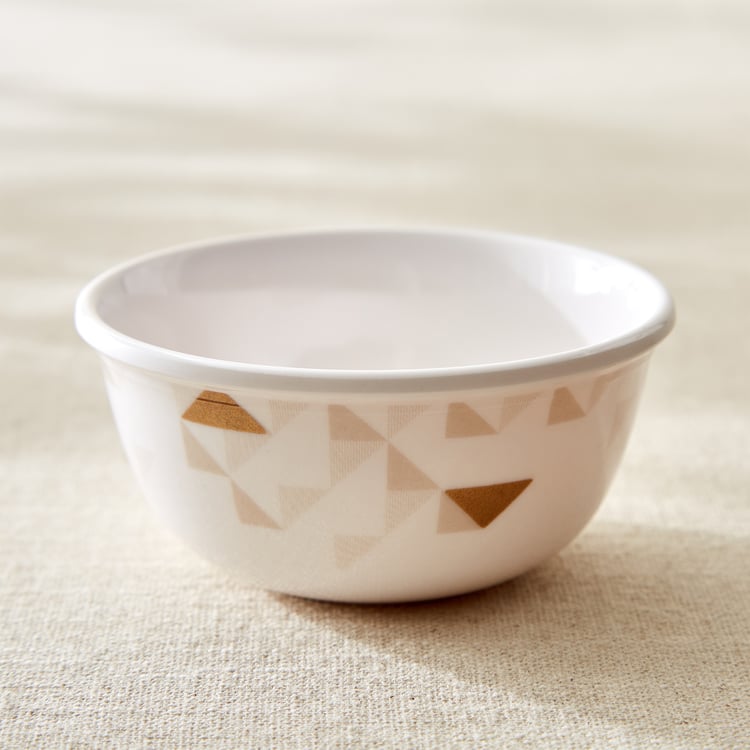 Meadows Opulence Melamine Geometric Print Katori - 250ml