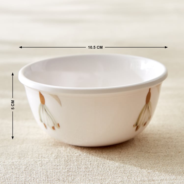 Meadows Opulence Melamine Floral Print Katori - 250ml