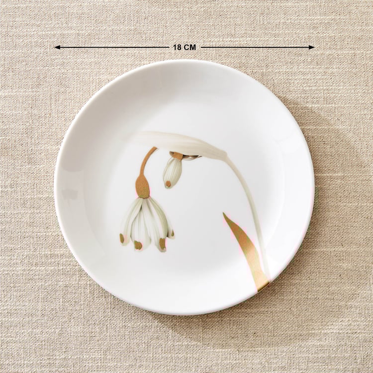 Meadows Opulence Melamine Printed Side Plate - 18cm
