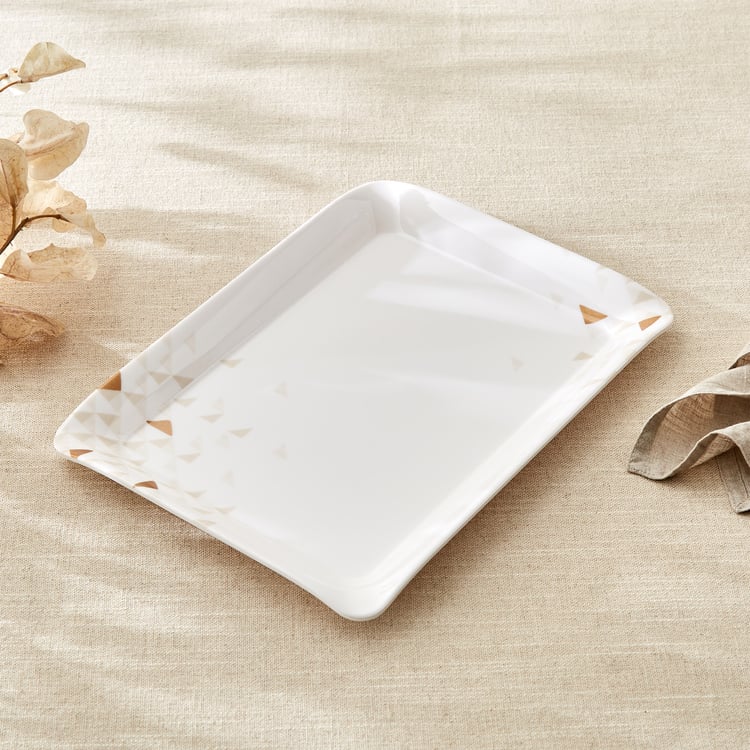 Meadows Opulence Melamine Serving Tray - 31x23cm