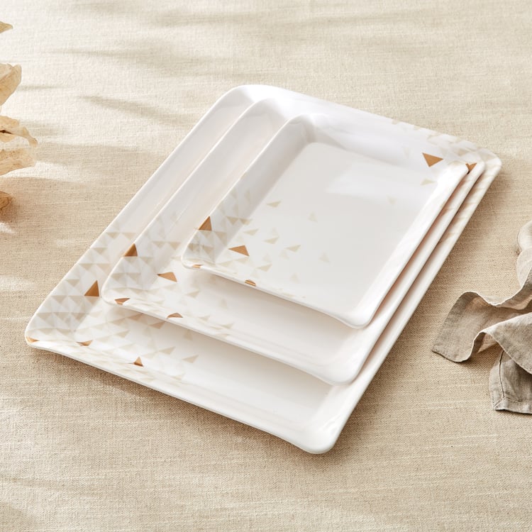 Meadows Opulence Melamine Serving Tray - 31x23cm