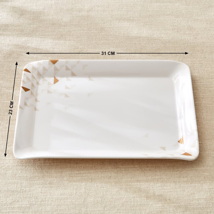 Meadows Opulence Melamine Serving Tray - 31x23cm