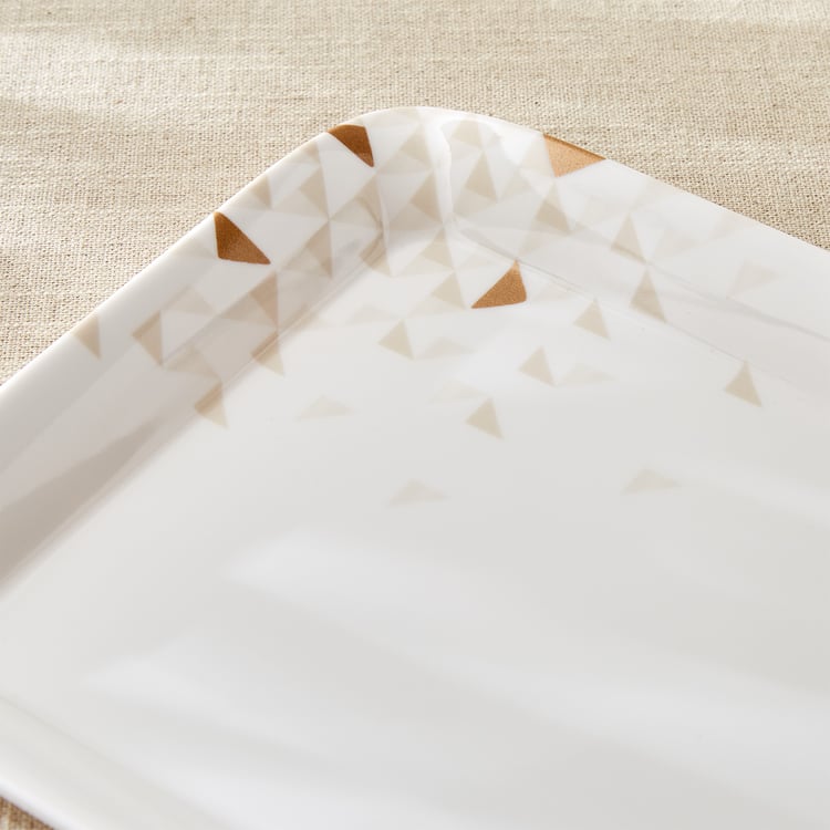 Meadows Opulence Melamine Serving Tray - 31x23cm
