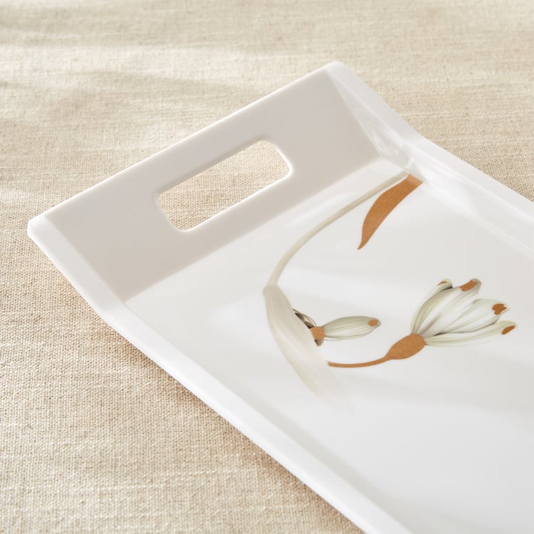 Meadows Opulence Melamine Printed Serving Tray - 30.5x18cm