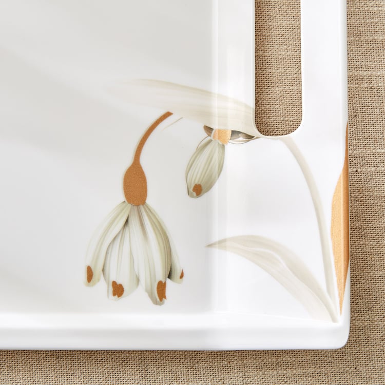 Meadows Opulence Melamine Printed Serving Tray - 38x27cm