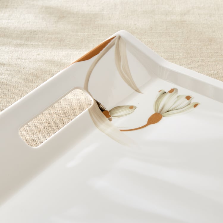 Meadows Opulence Melamine Printed Serving Tray - 38x27cm