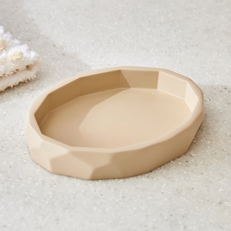 Clair De Lune Padang Polyresin Soap Dish