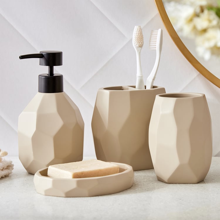 Clair De Lune Padang Polyresin Soap Dish