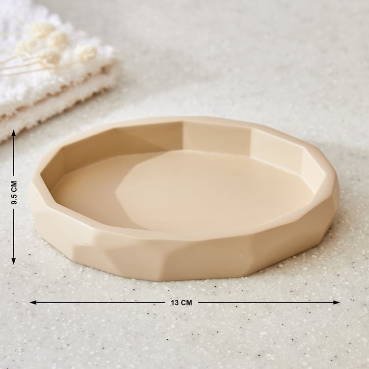 Clair De Lune Padang Polyresin Soap Dish