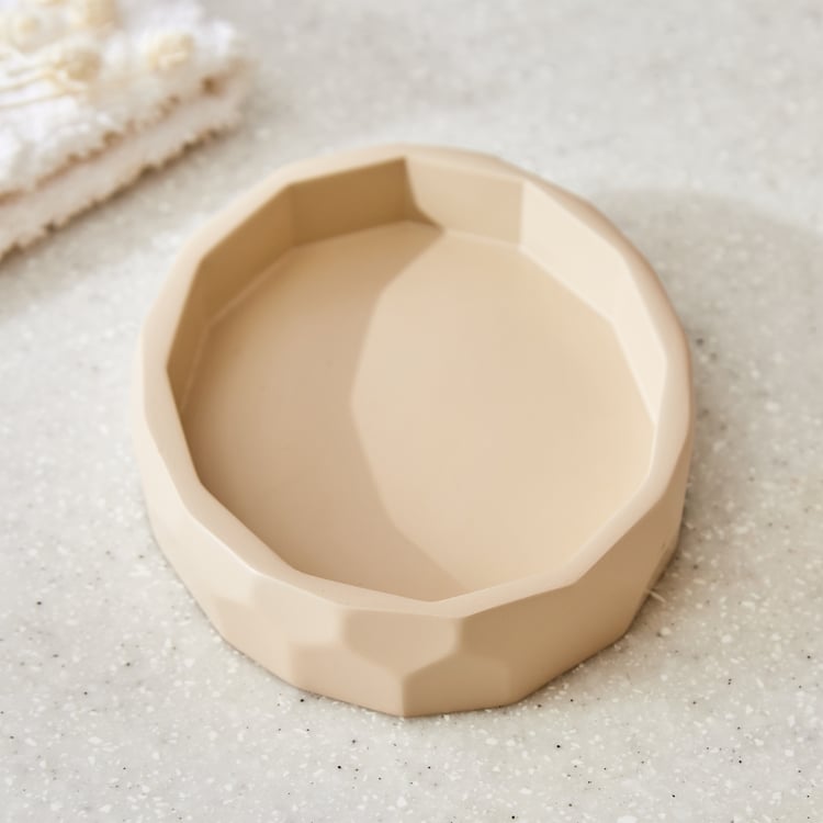Clair De Lune Padang Polyresin Soap Dish