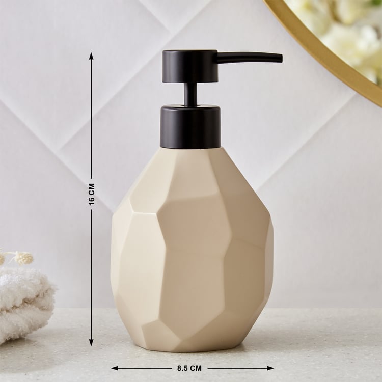 Clair De Lune Padang Polyresin Soap Dispenser - 265ml