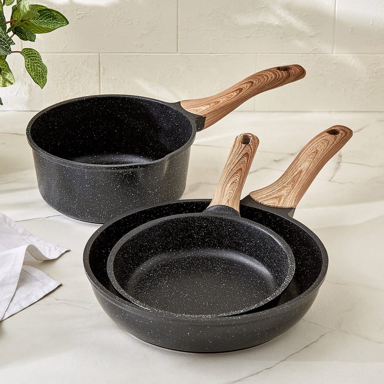Elbury Hatchel Die Cast Aluminium Non Stick Frying Pan - 25cm