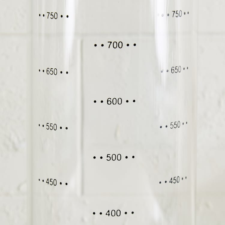 Pamolive Noura Borosilicate Glass Oil Dispenser with Handle - 1L