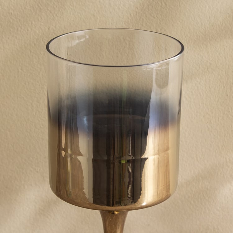 Ember Opt Lumiere Glass Pedestal T-Light Holder - Small