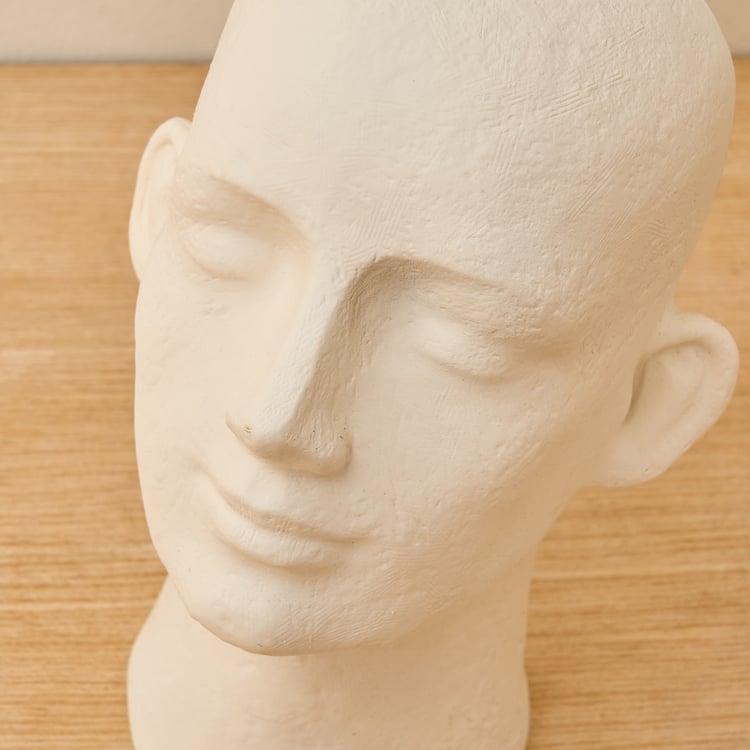 Oyster Natura Polyresin Face Bookend