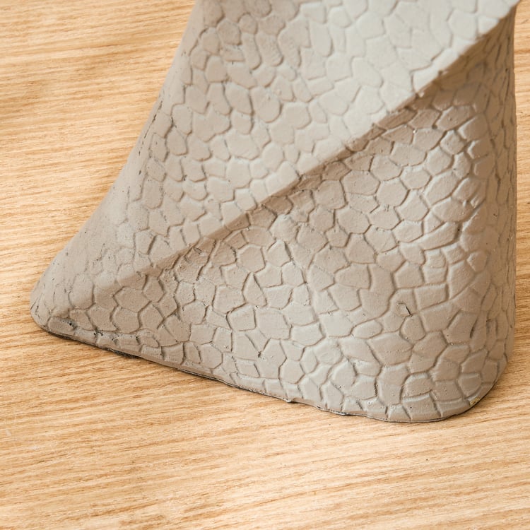 Oyster Natura Polyresin Rapa Nui Face Figurine