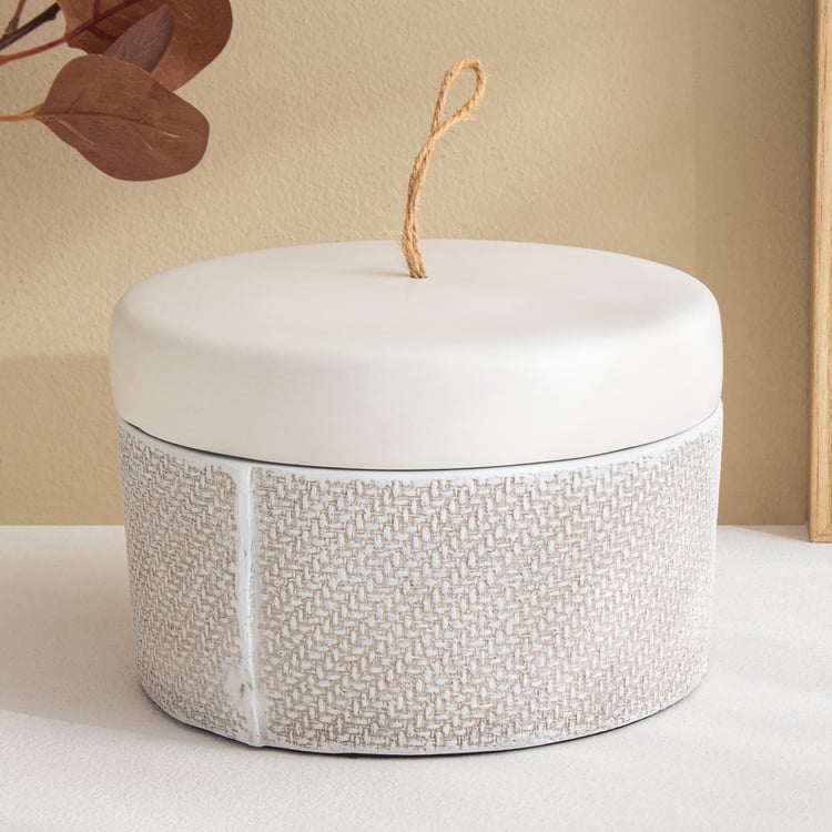 Fawn Polyresin Trinket Box