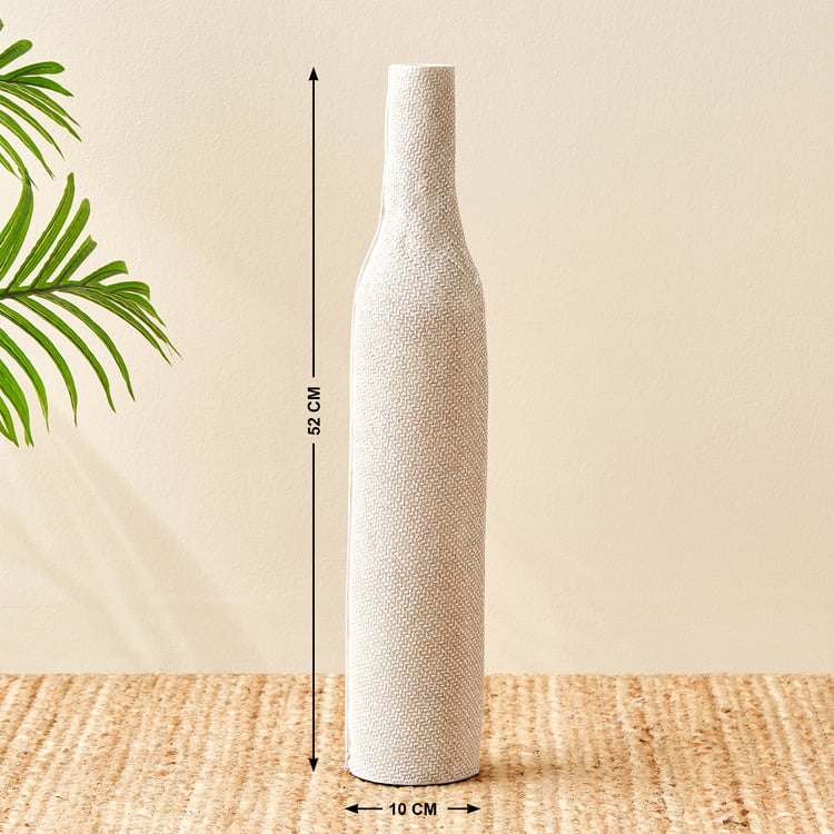 Fawn Polyresin Talll Vase