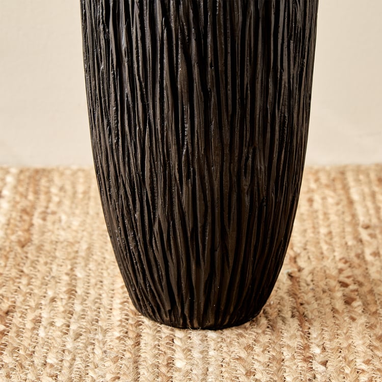 Colossal Monochrome Polyresin Vase