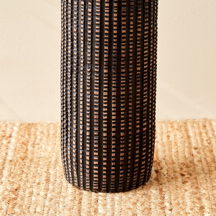 Colossal Monochrome Polyresin Vase