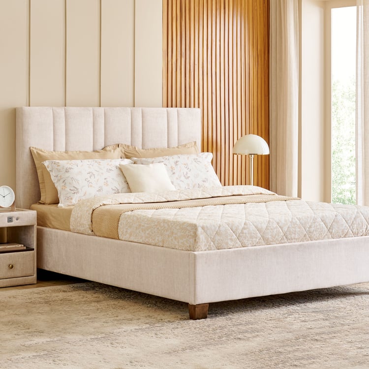 Stellar Elite Amelia King Bed - Cream
