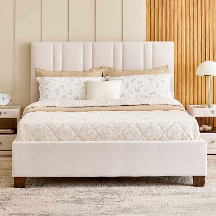 Stellar Elite Amelia King Bed - Cream