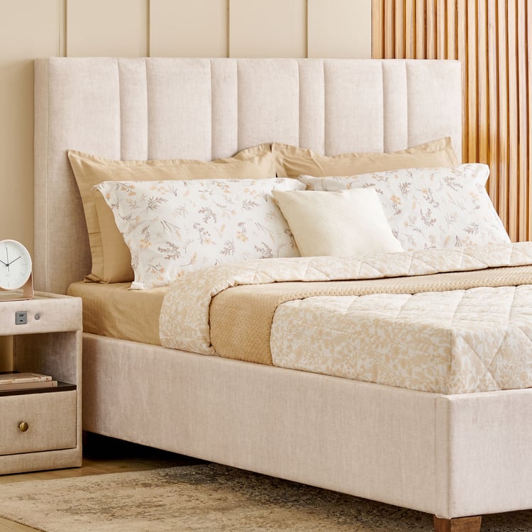 Stellar Elite Amelia King Bed - Cream