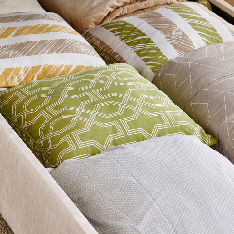 Stellar Elite Amelia Single Bed with Hydraulic Storage - Cream