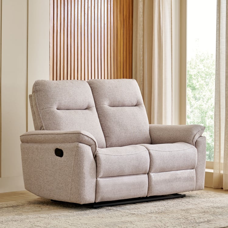 Artise Fabric 2-Seater Recliner - Beige