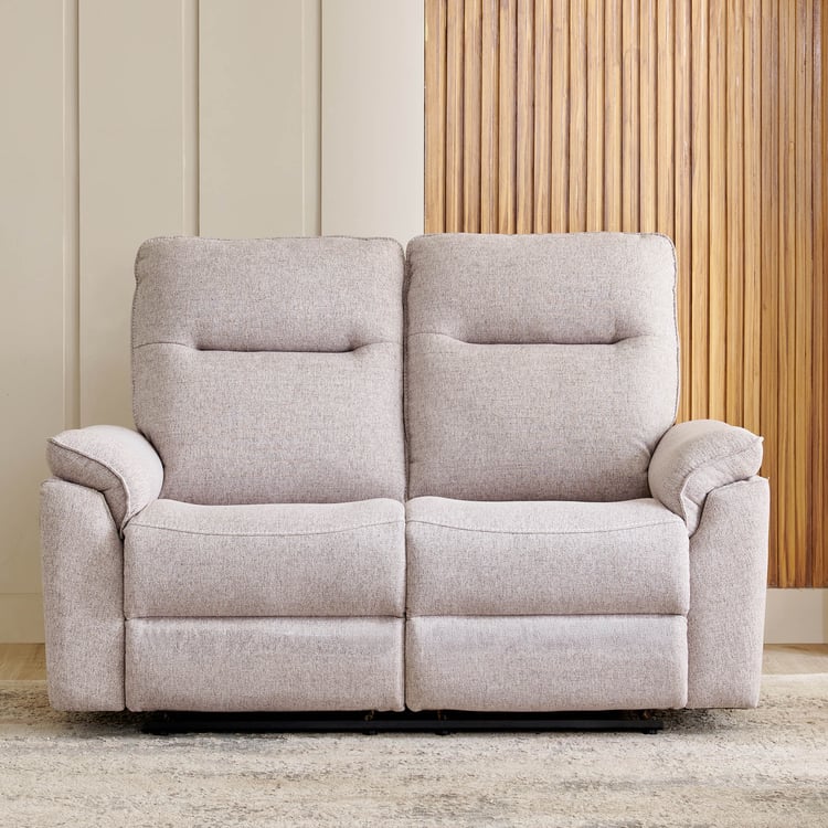 Artise Fabric 2-Seater Recliner - Beige
