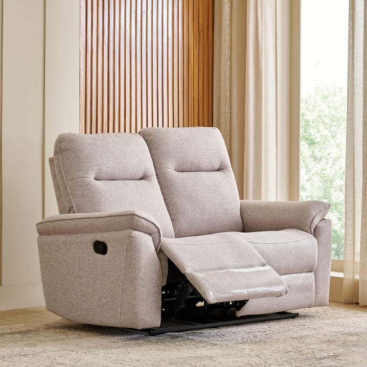 Artise Fabric 2-Seater Recliner - Beige