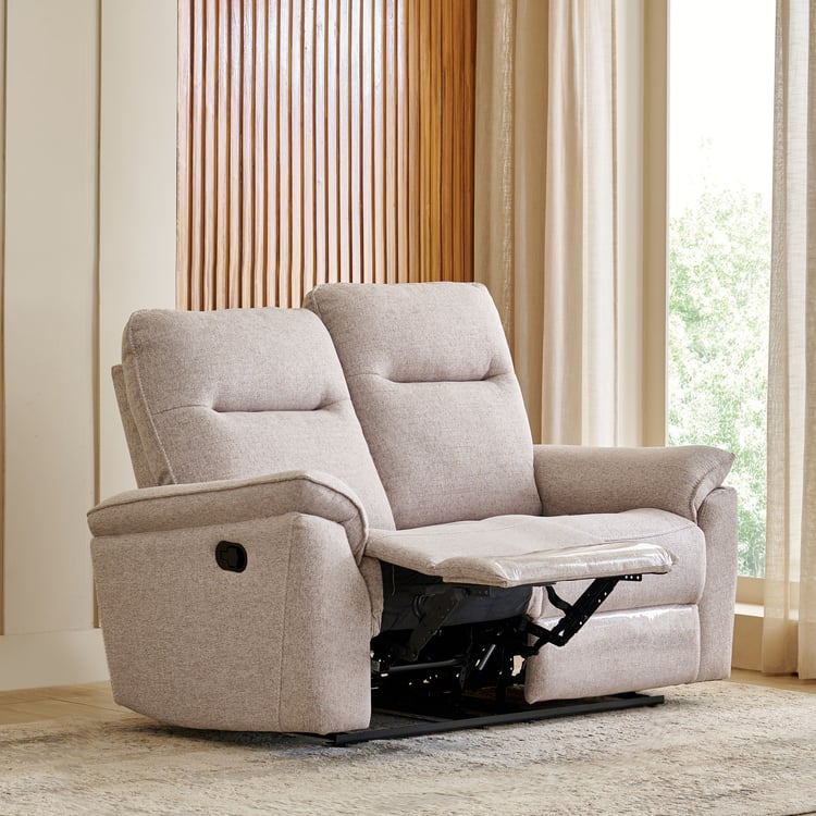 Artise Fabric 2-Seater Recliner - Beige