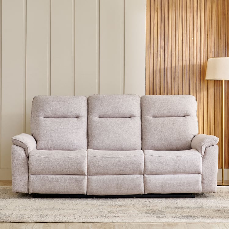 Artise Fabric 3-Seater Recliner - Beige