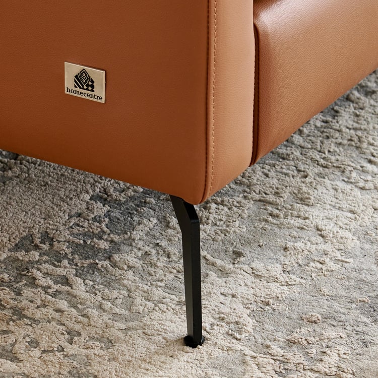 Parque NXT Half Leather 2-Seater Sofa - Tan