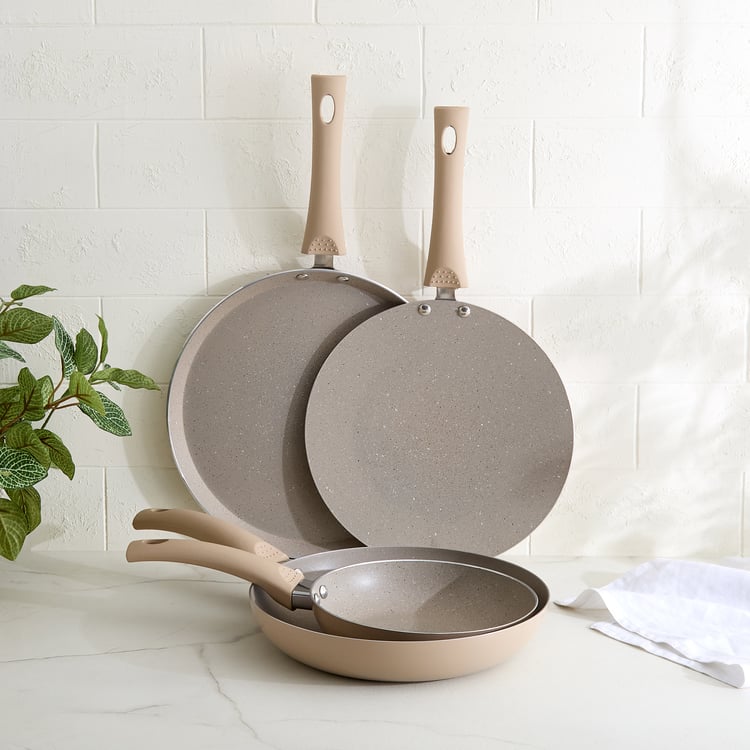 Fiona Sebron Aluminium Non-Stick Dosa Tawa - 28cm