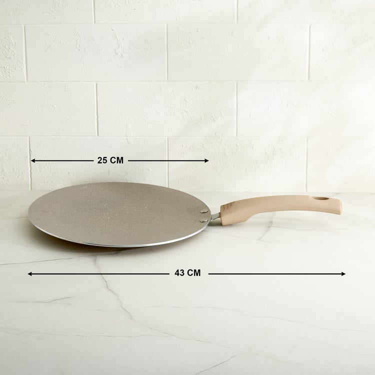 Fiona Sebron Aluminium Non-Stick Concave Tawa - 25cm