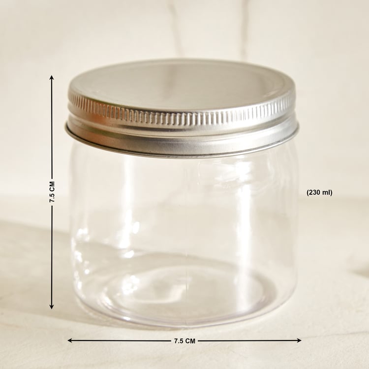 Garnet Crystal Set of 4 PET Storage Jars - 230ml