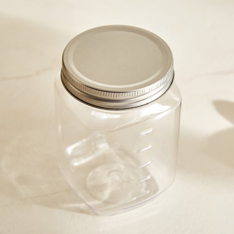 Garnet Crystal Set of 3 PET Storage Jars - 460ml