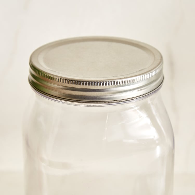 Garnet Crystal Set of 2 PET Storage Jars - 960ml