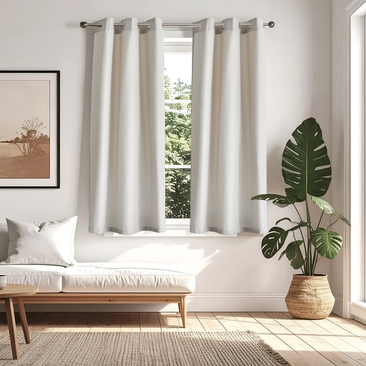 Sierra Set of 2 Light Filtering Window Curtains - 5ft