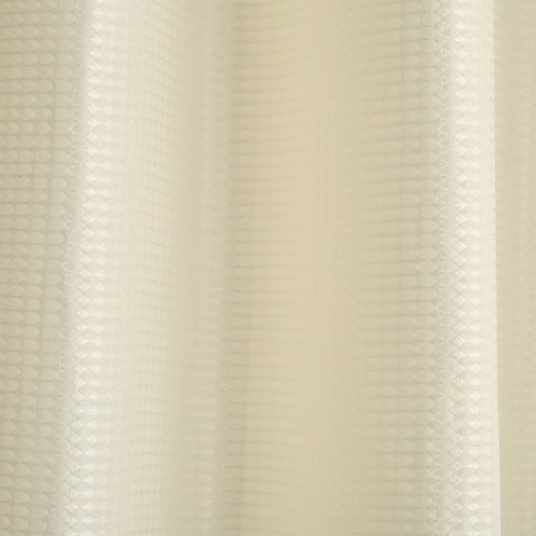 Sierra Set of 2 Woven Light Filtering Window Curtains - 5ft